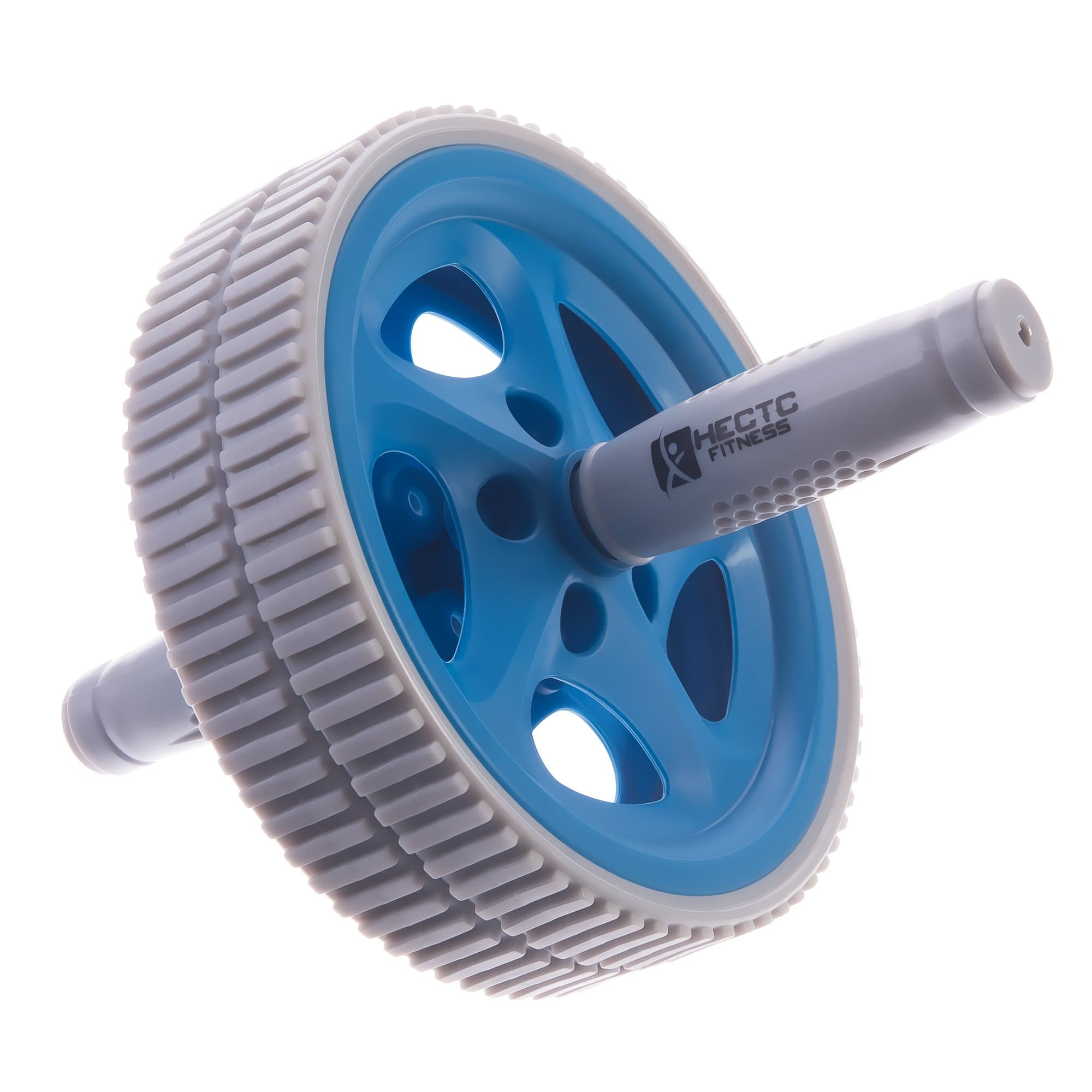 Pro Dual Ab Wheel Roller with Foam Mat for Added Stability