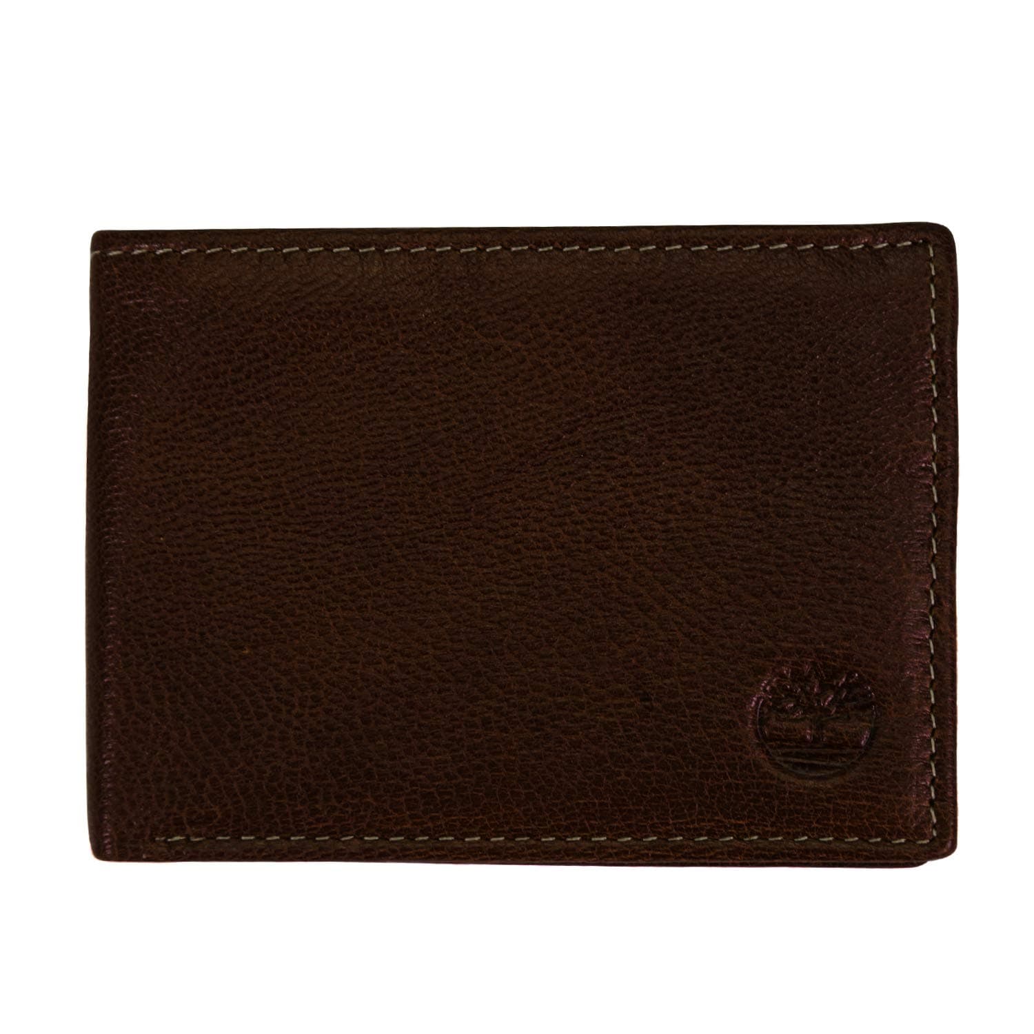 mens Genuine Leather Rfid Blocking Passcase Security Wallet Billfold, Dark Brown, One Size US