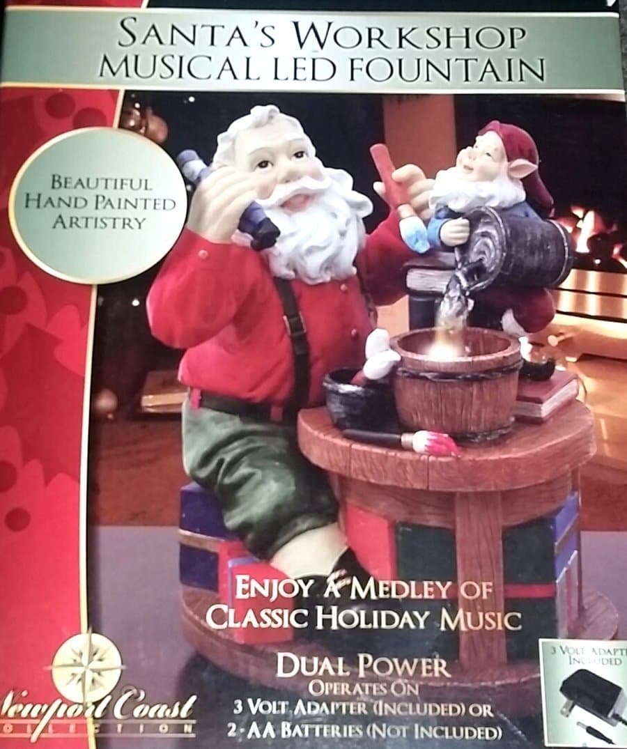 Santa'a Workshop Musical LED Fountain