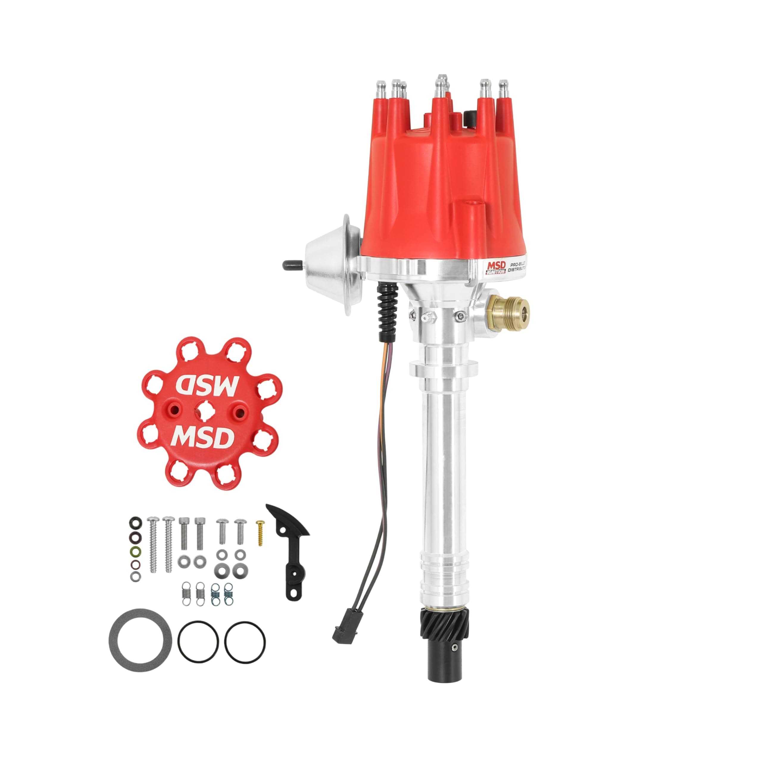 MSD 8572 Tach Drive Distributor w/Vacuum Advance