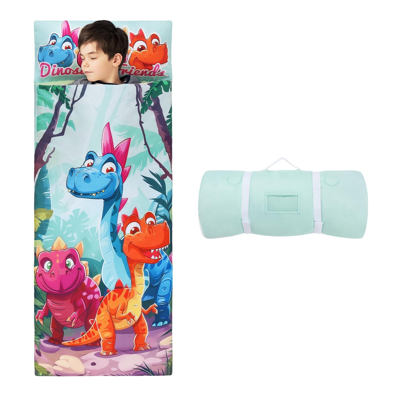 Dinosaur Friends Sleeping Bag