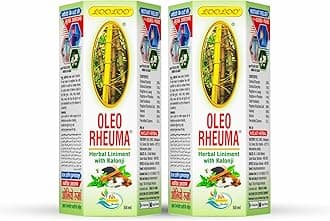 LooLoo Oleo Rheuma Herbal Liniment Kalonji Oil - Pack of 2 (50ml each)