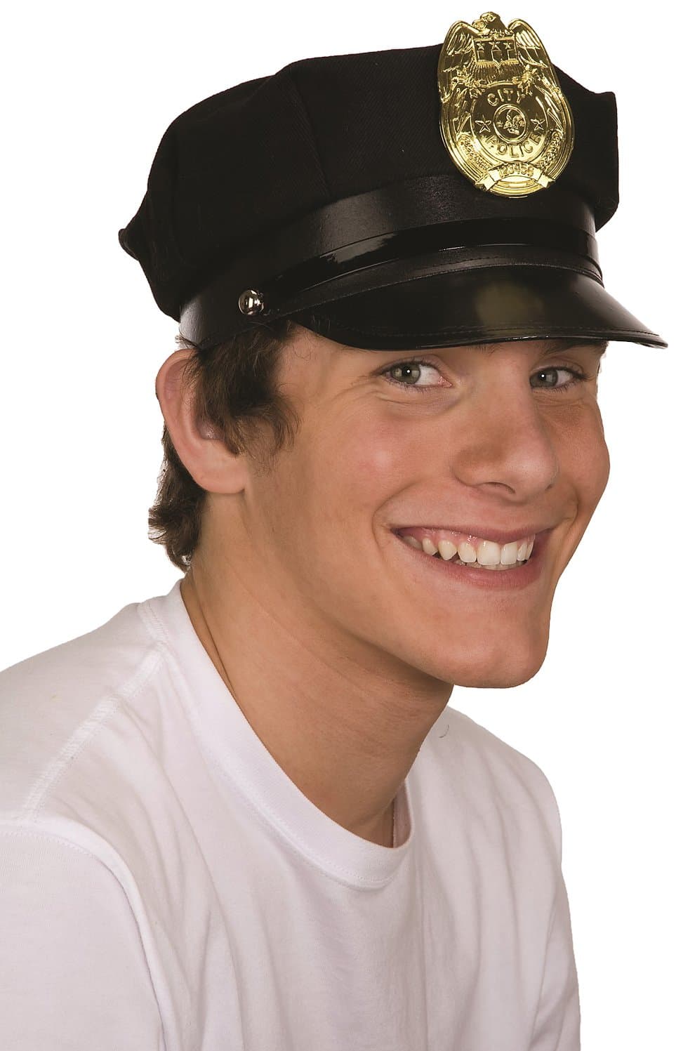 jAcPolice Officer Cap with Badge