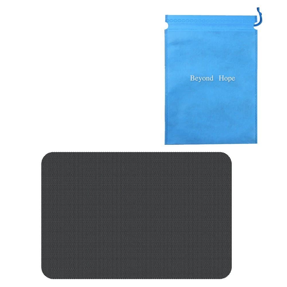 Beyond Hope Large Static Cling Car Side Window Sun Shades -2pack-Black (24.8W x 16.9L Inches) Plus Bonus Reusable Bag
