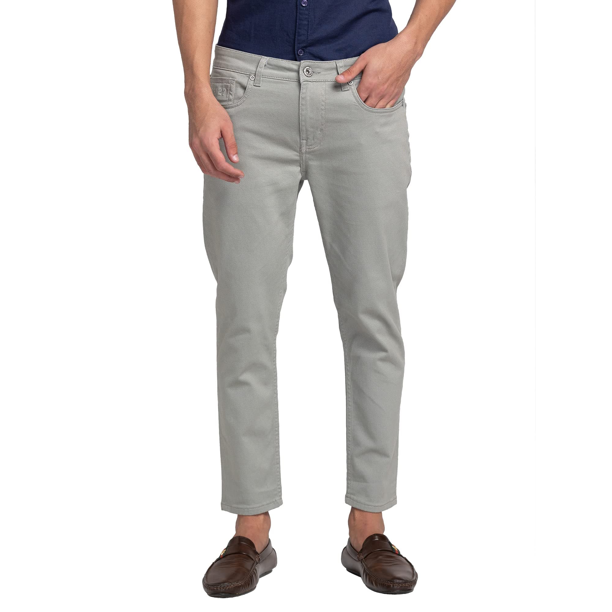 Being Human Men Cropped Fit Chino