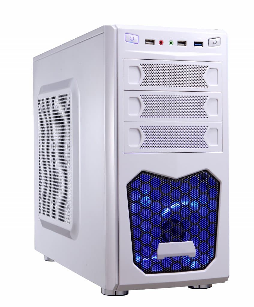Xion Performance Meshed mATX USB 3.0 Tower Case XON-560_WT White