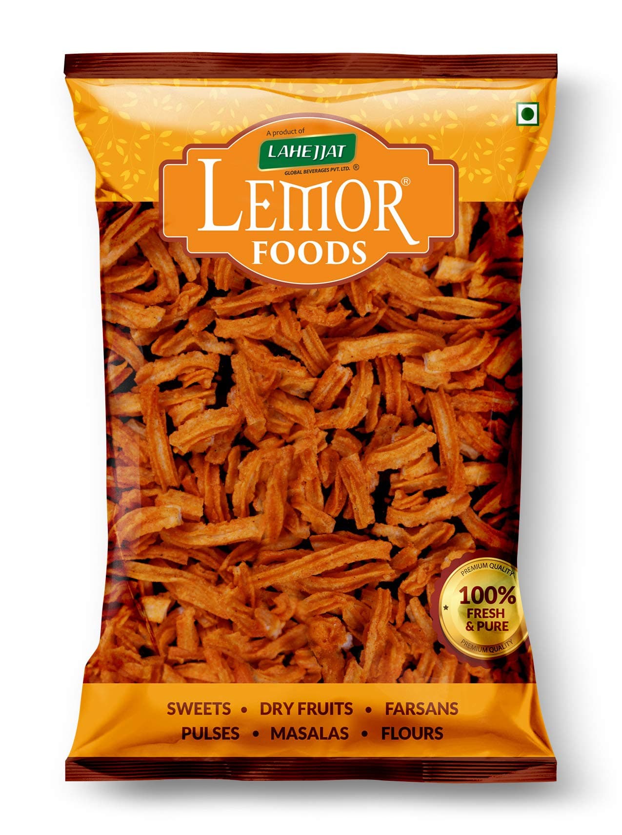 Lemor Tomato Stick (400 Gms, 2 Packets for 200 Gms Each) | Tangy Soya Stick Namkeen Snacks for Foodie Indian