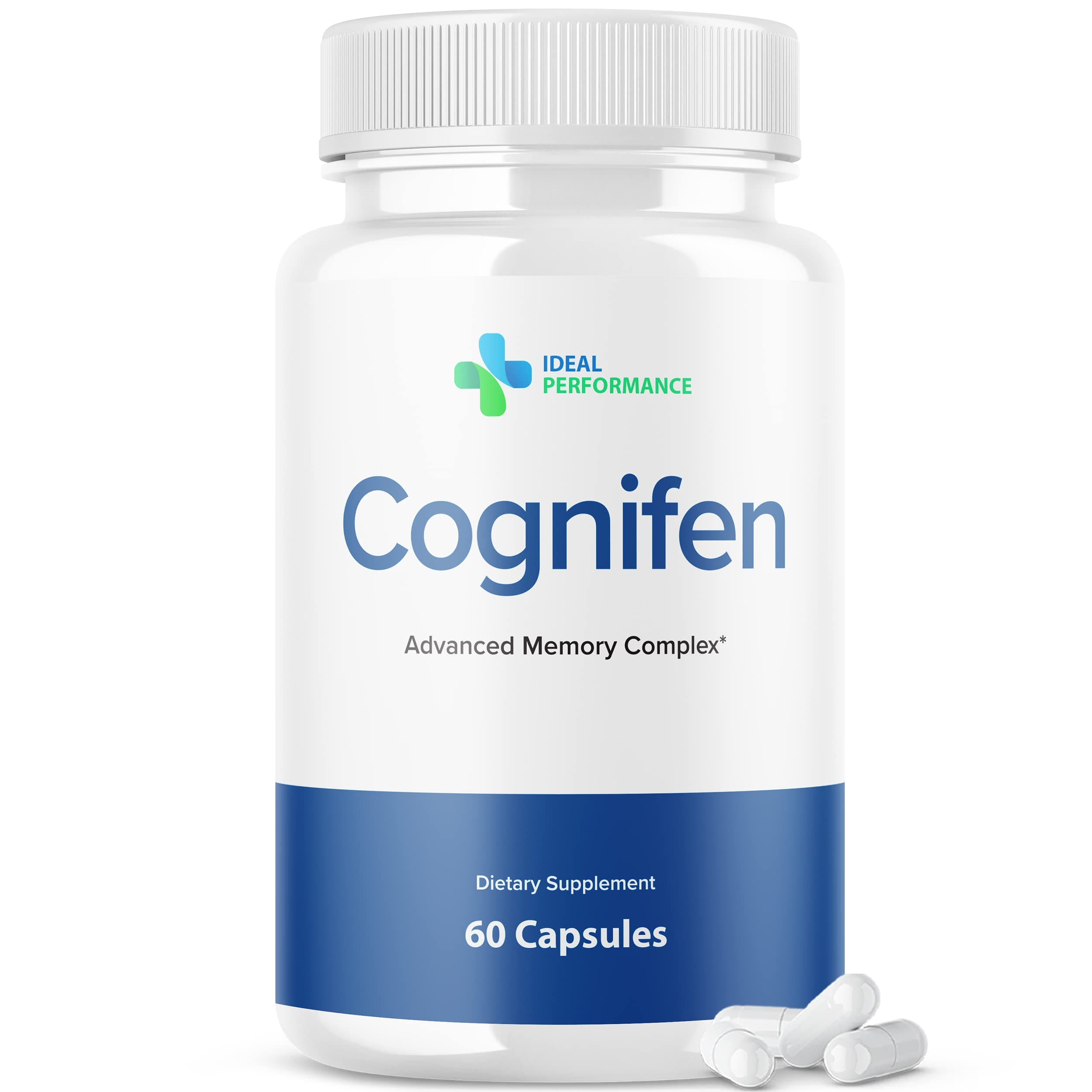 Cognifen Memory Supplement Pure Advanced Memory Complex Nature Brain Support Extra Strength (1 Pack - 60 Capsules)