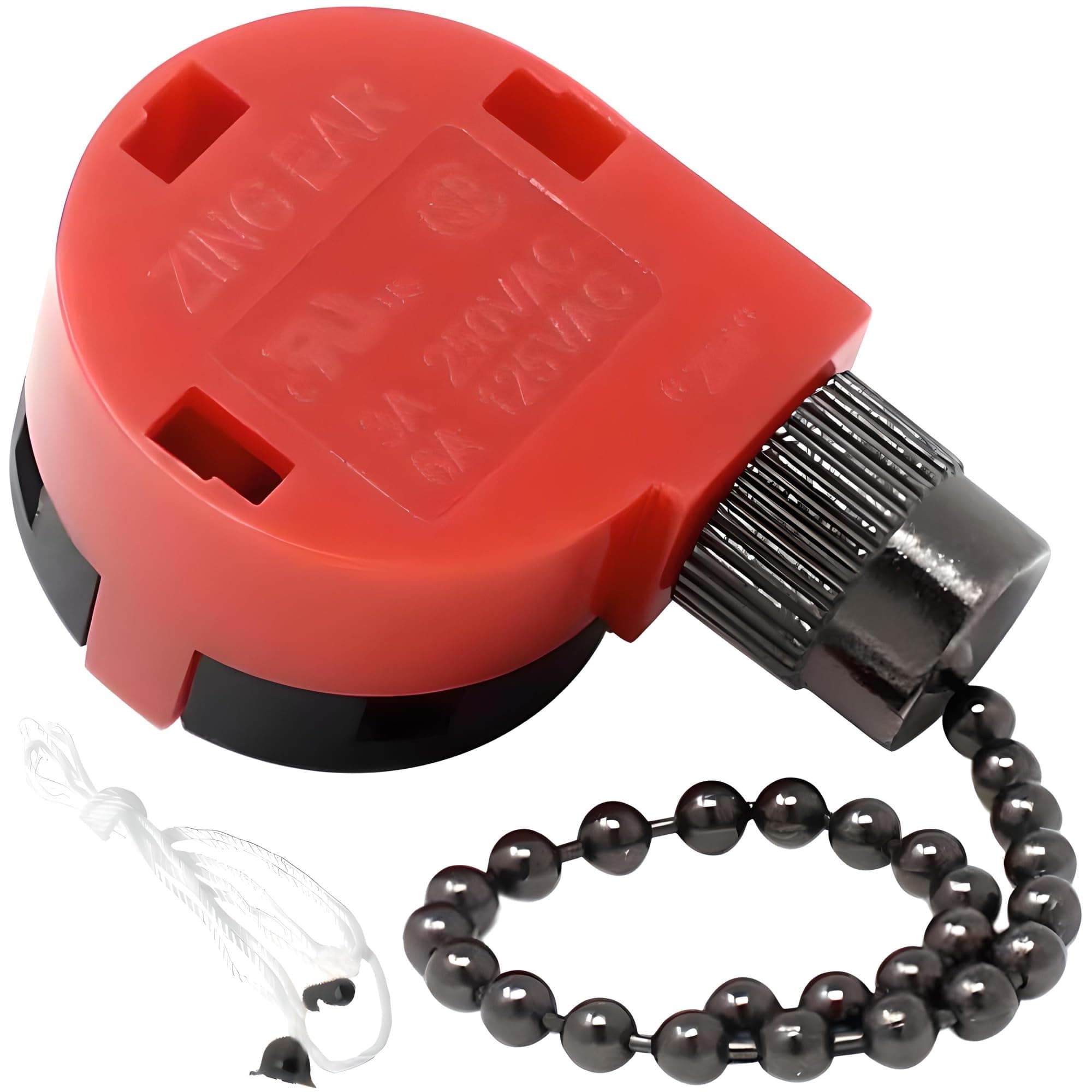 Zing Ear ZE-268S1 Fan Pull Chain Switch 3 Speed 4 Wires Replacement Three Way Four Position Rotary Motor Controller Repair Kit 3A250VAC 6A125VAC for Ceiling Overhead Fans & Floor Fans - Black Nickel
