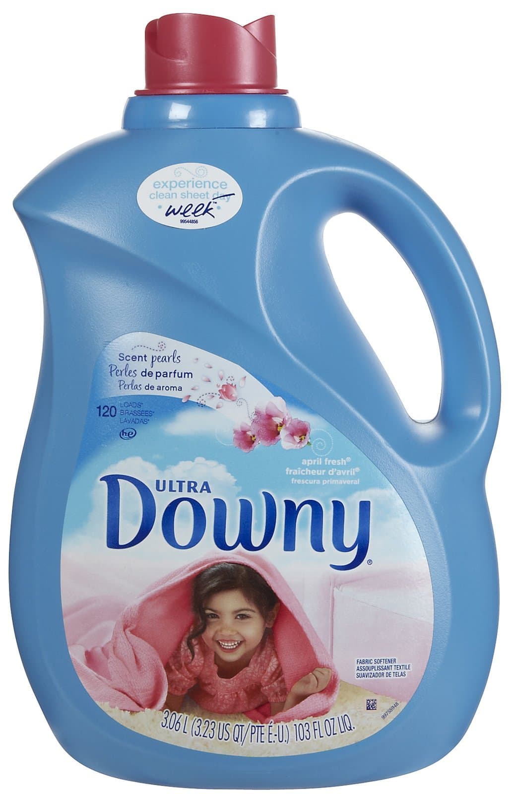 Ultra Downy Silk Touch Fabric Softner - 120 Loads