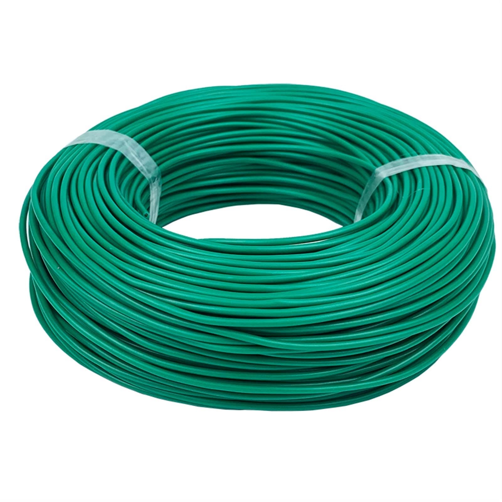 RV Fine Wire Stranded Copper Cable 220V Electric PVC Single Cores Annealed Wires Power Cables Led 14awg 10 12 14 16 18 Awg Awge Wire and Cable (Color : Green, Length : 5m)