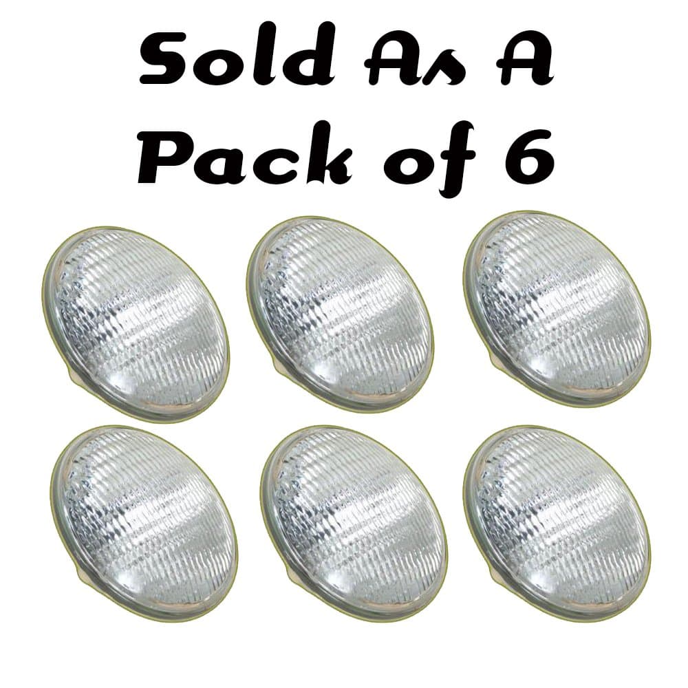 Lamp Lite 1000 Watt Par 64 Medium Lamps, 6 Pack