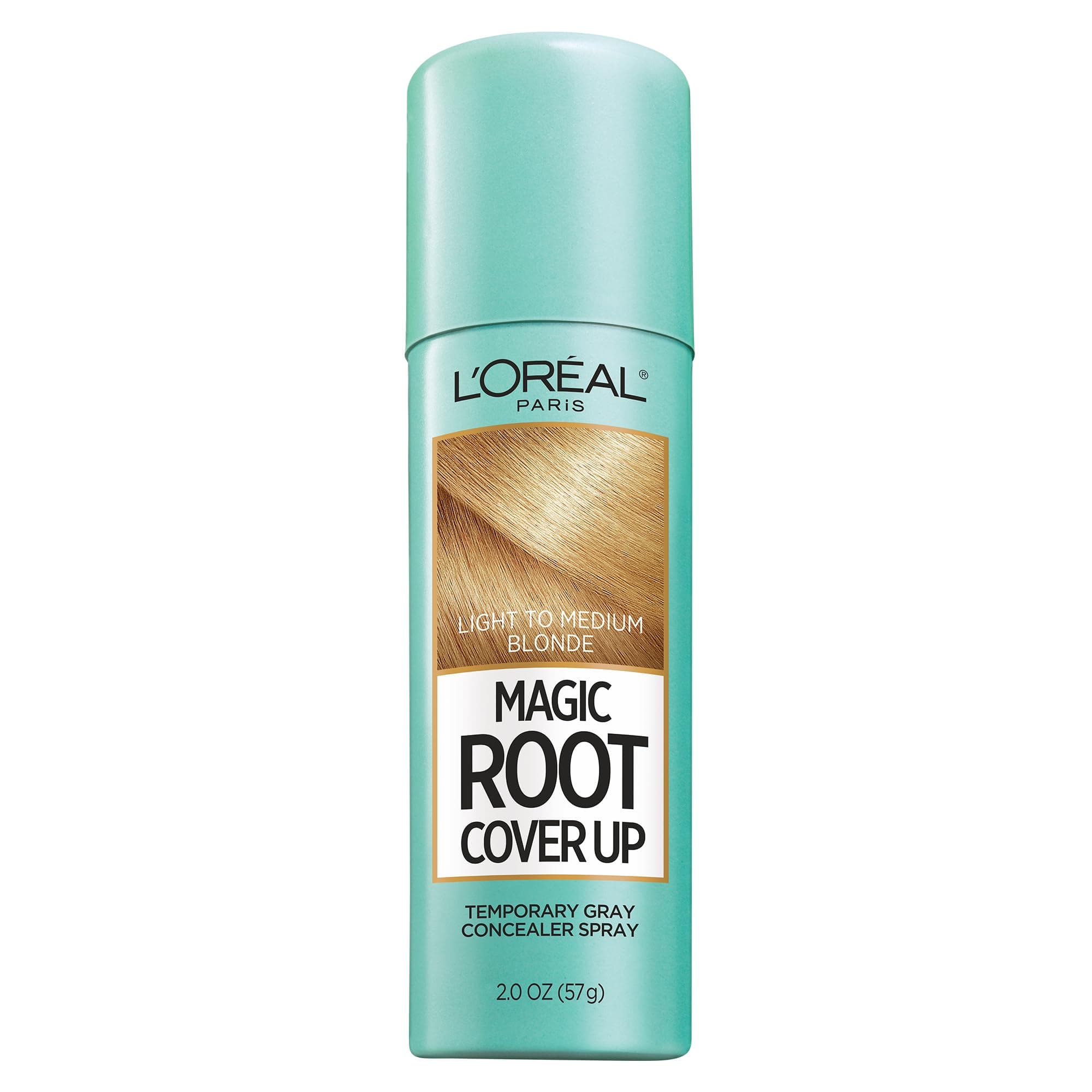 Magic Root Cover Up Gray Concealer Spray Light to Medium Blonde 2 oz.(Packaging May Vary)