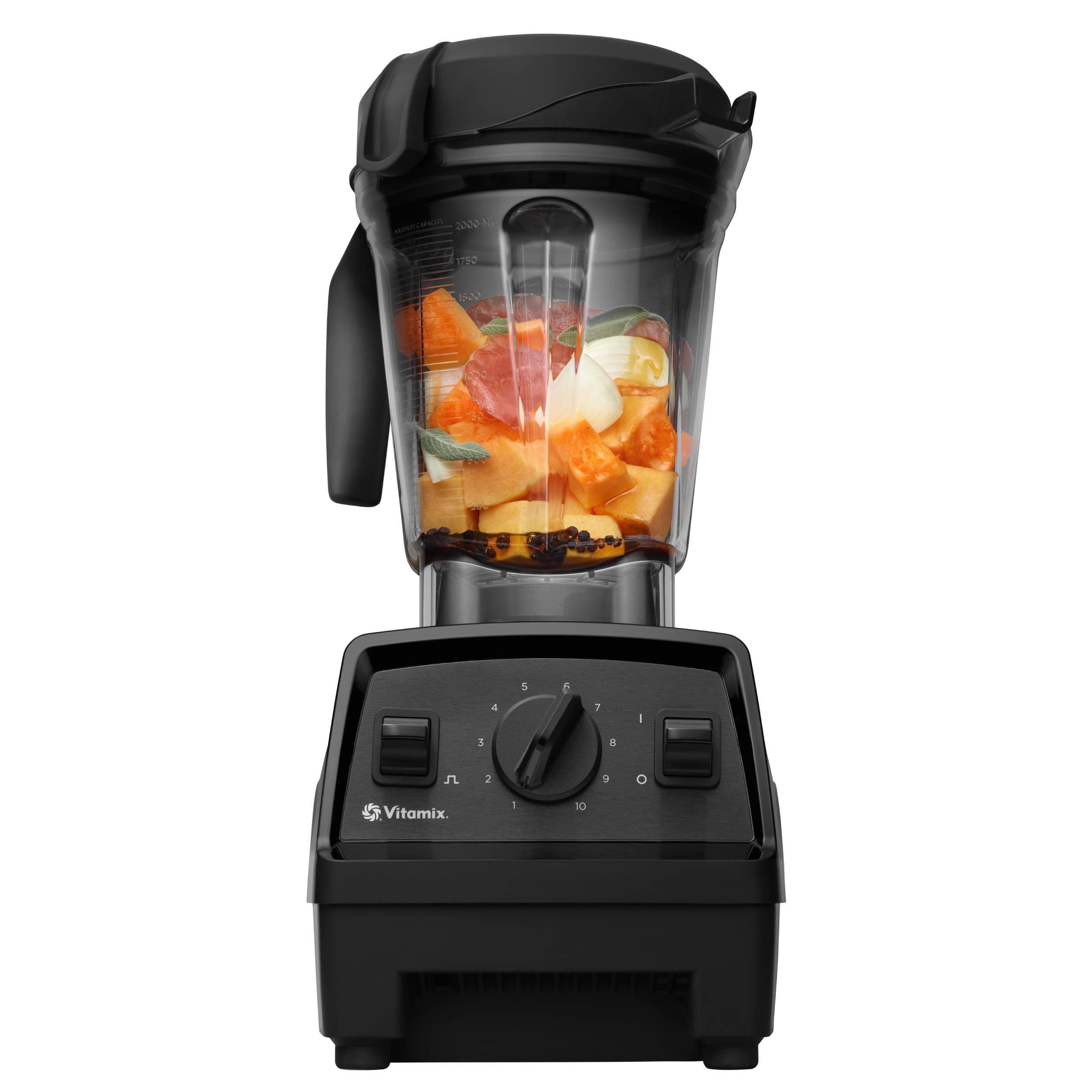 Vitamix Professional-Grade Explorian Blender,64oz Low-Profile Container, Black (Renewed)
