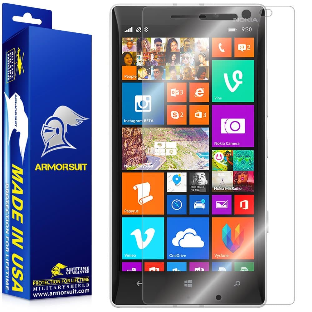 ArmorSuit MilitaryShield Screen Protector for Nokia Lumia 930 - [Max Coverage] Anti-Bubble HD Clear Film