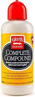 Complete Compound, Car Scratch Remover for All Automotive Paint Finishes, Removes Scratches, Swirl Marks, Water Spots, Oxidation and Other Defects, 10862, 16oz