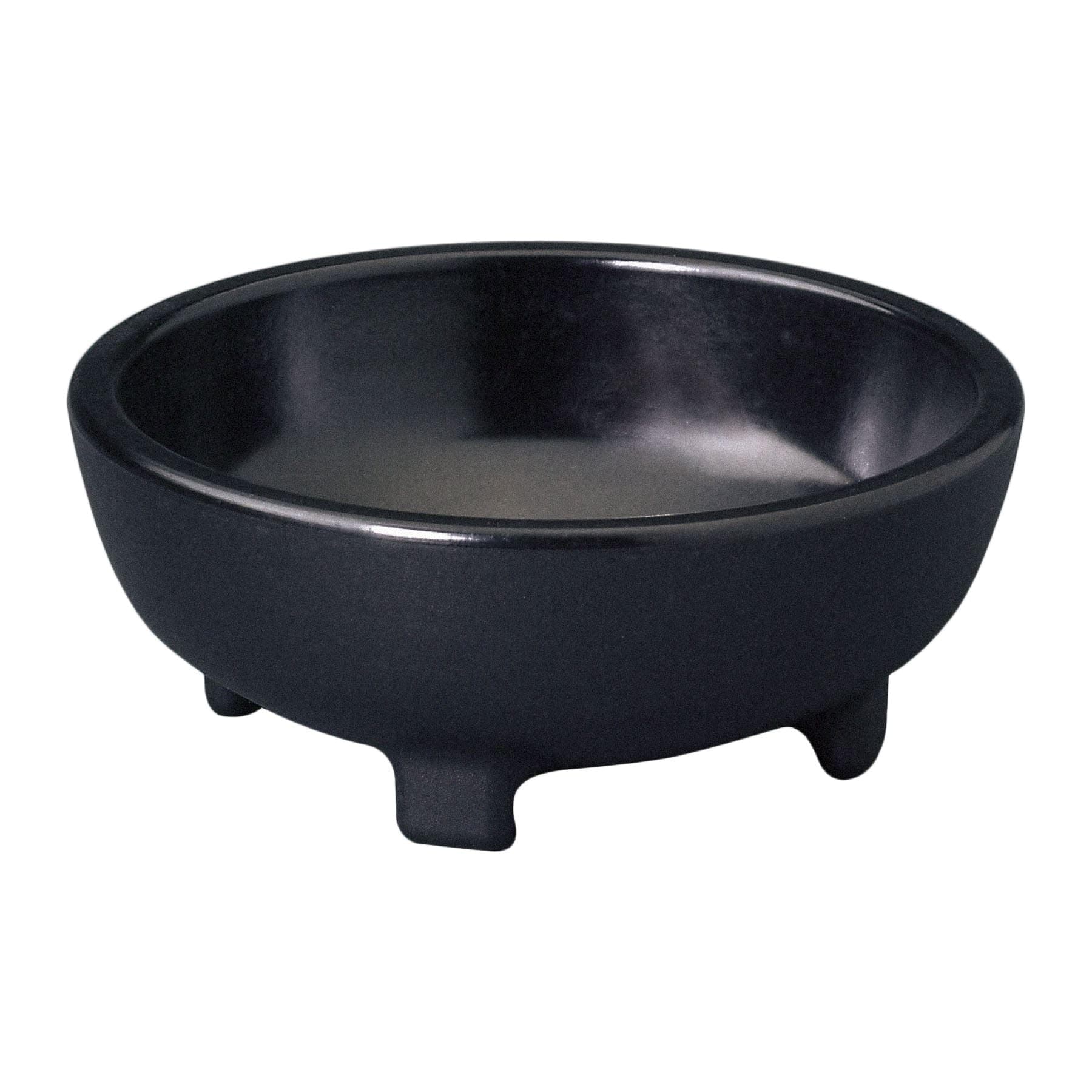 Gessner 4 Oz. Black Molcajete Bowl