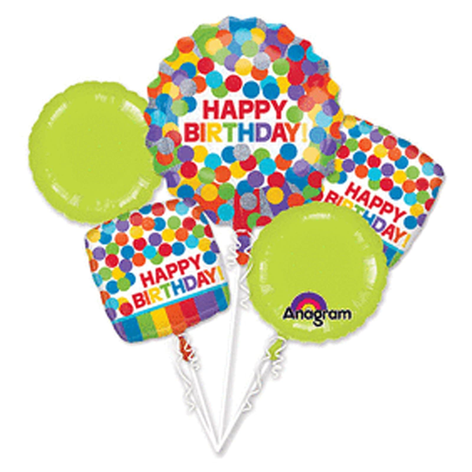 INTERNATIONAL Foil Balloon Bouquet, Various, Multi