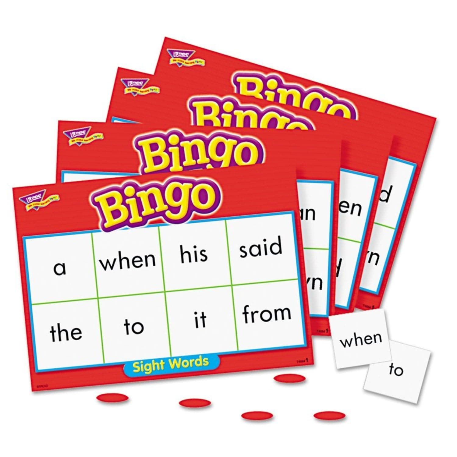 Sight Words Bingo Game