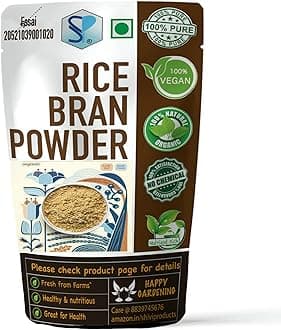 Rice Bran Powder | Rich in Fiber and Antioxidants | Daily Diet Fiber, Nourish Skin, Aquarium Feed (1.9 Kg)
