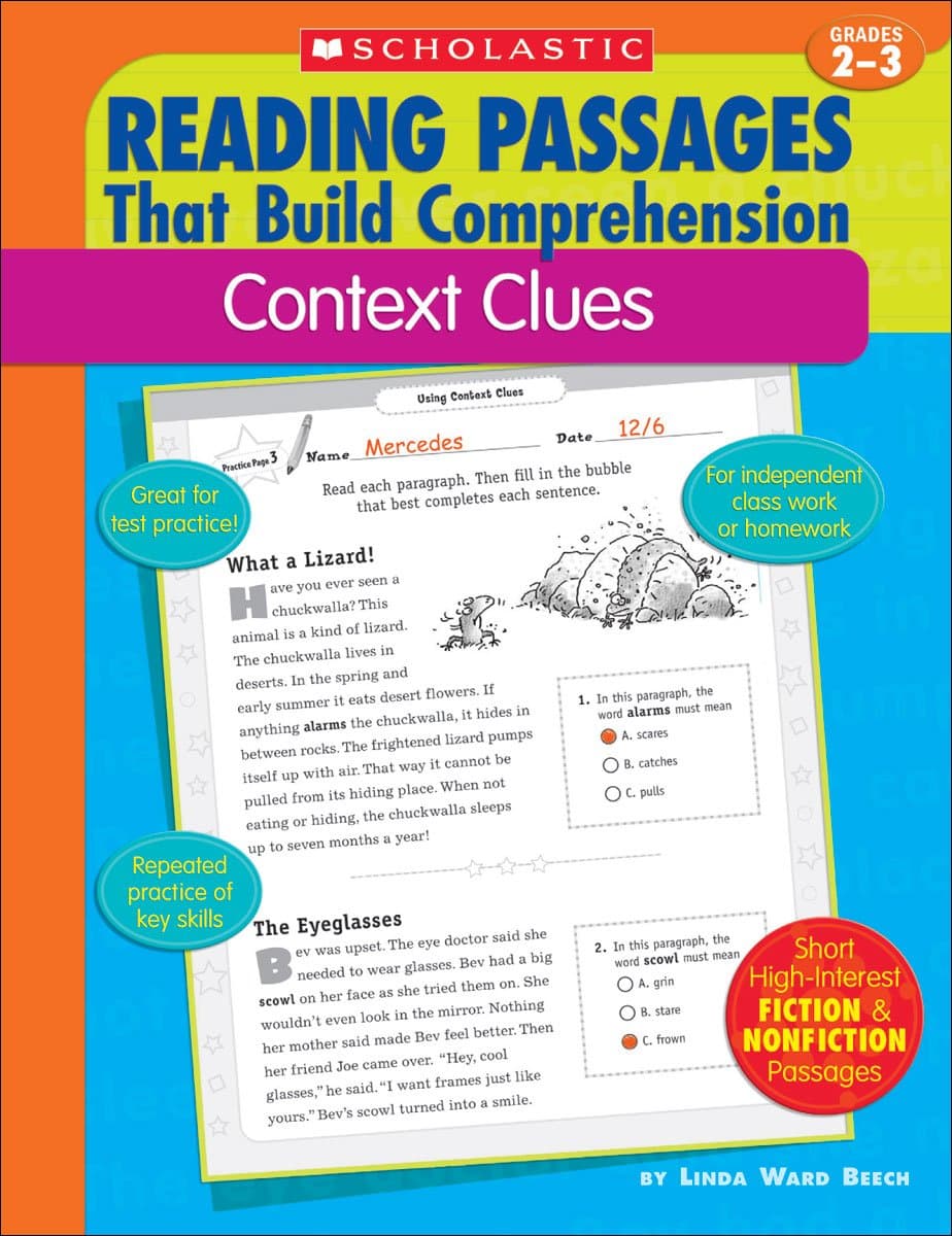 Reading Passages That Build Comprehension: Context Clues Grades 2-3 Paperback – 1 Dec. 2005