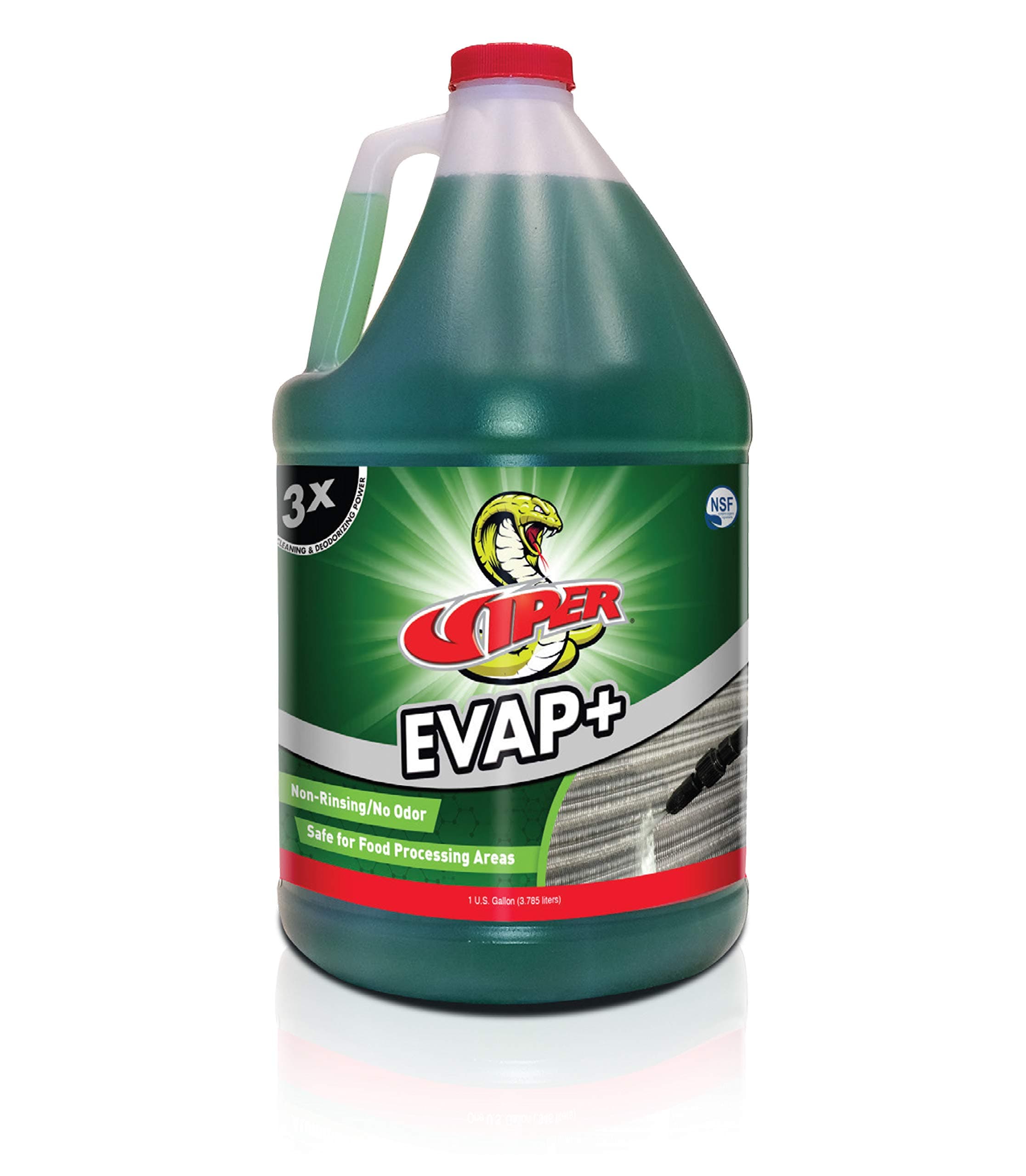 Viper Evap+ Coil Cleaner & Deoderizer 1 Gal, Green (128 fl oz (Pack of 1))