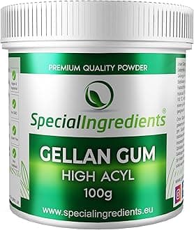 Gellan Gum High Acyl 5kg Premium Quality Powder Non-GMO, Gluten Free – Recyclable Container