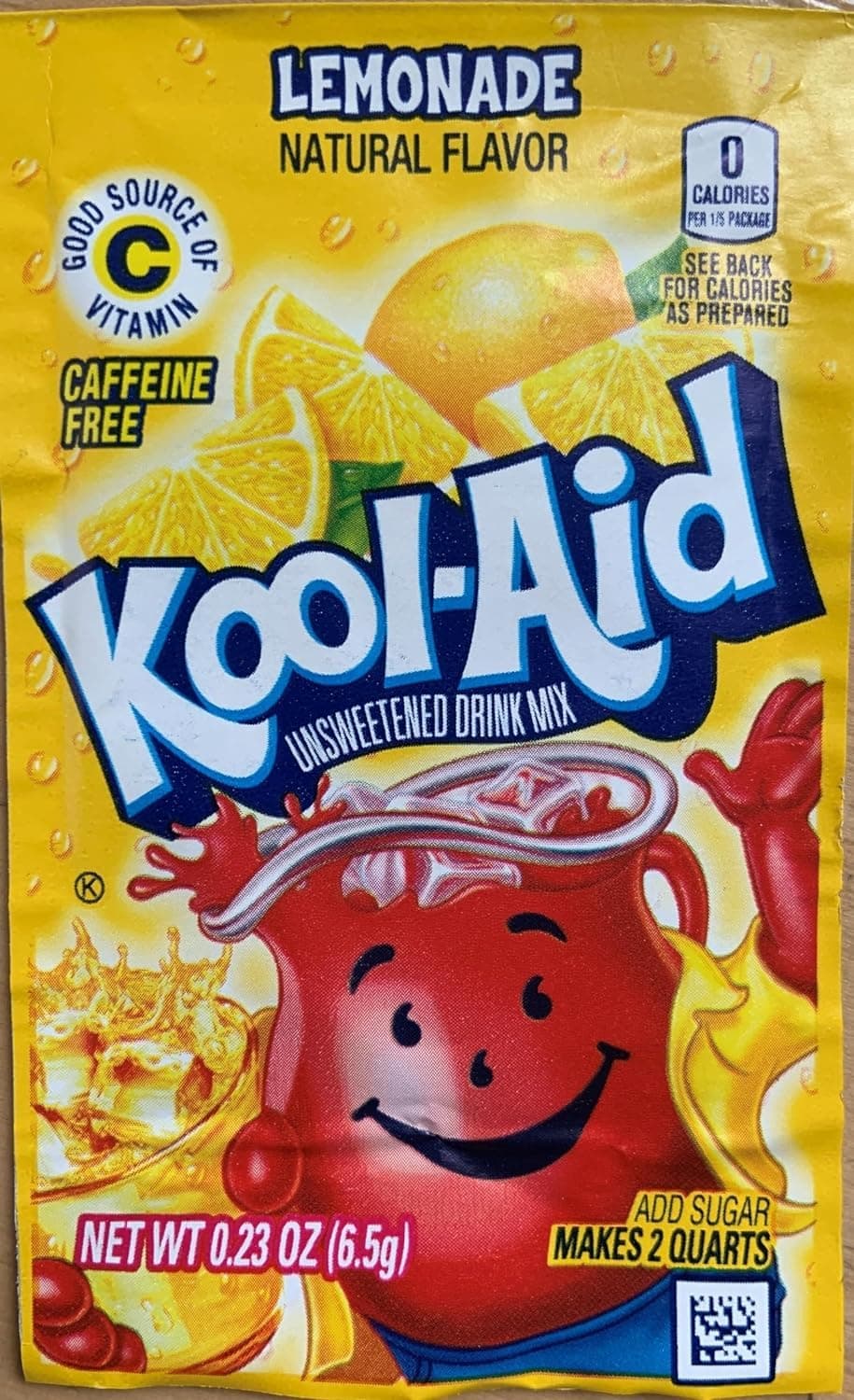 Kool eid Lemonade Unsweetened Drink Mix 6.5g Sachet Pack of 5