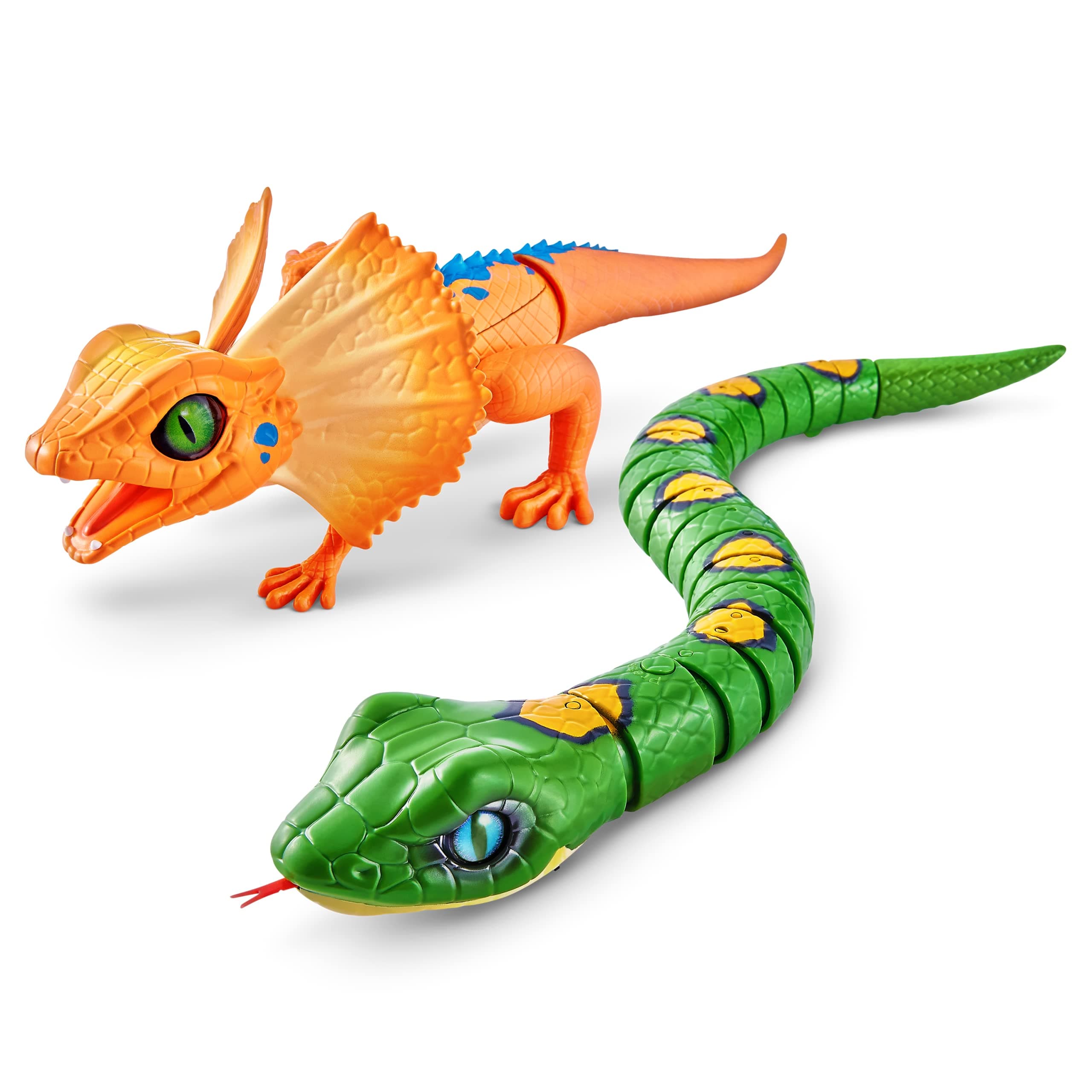 Snake + Lizard Series 3 by ZURU Battery-Powered Robotic Light Up Interactive Electronic Reptile Toy That Moves