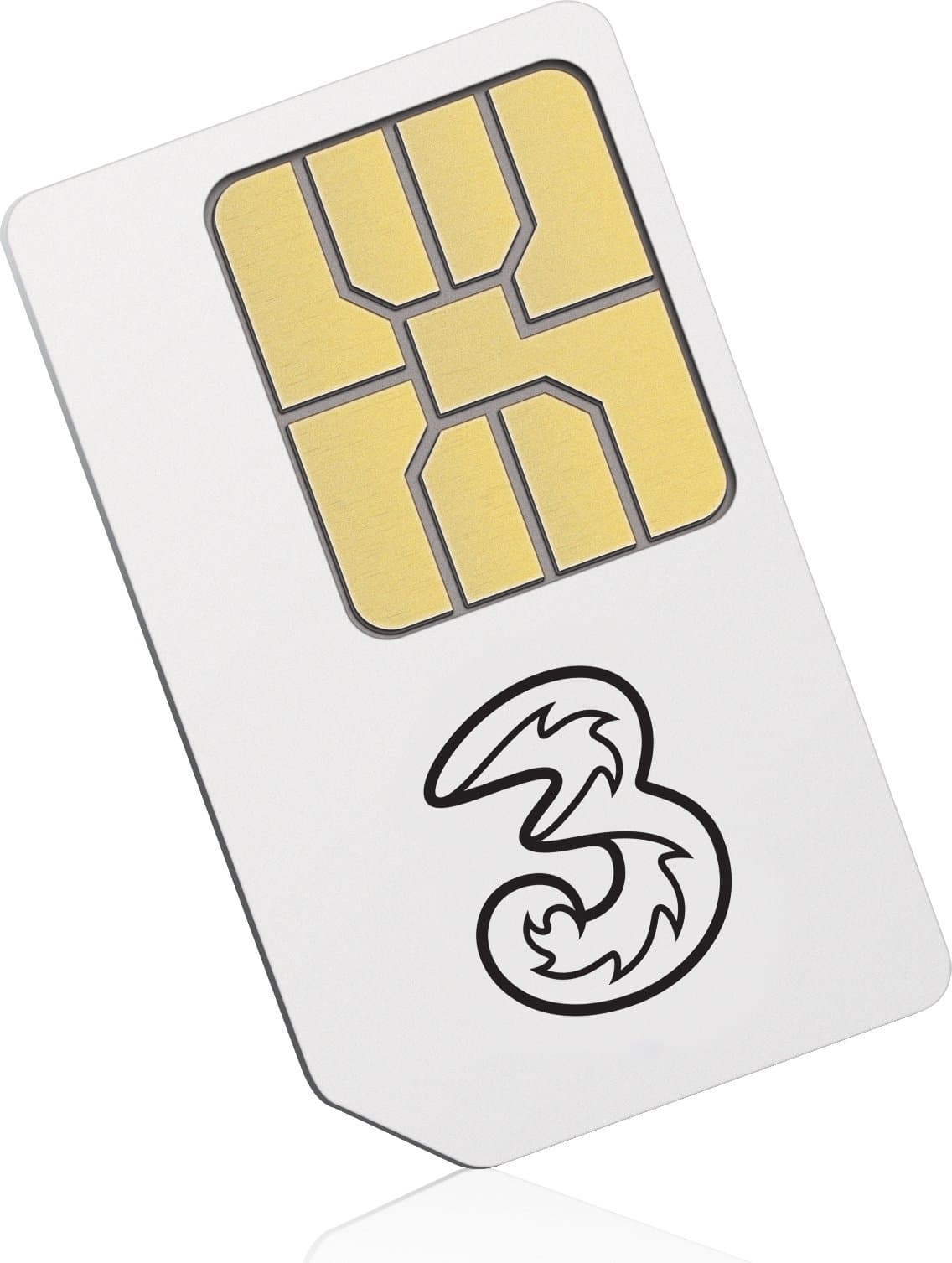 Three PayG Standard Voice SIM Pack for 3G Handsets