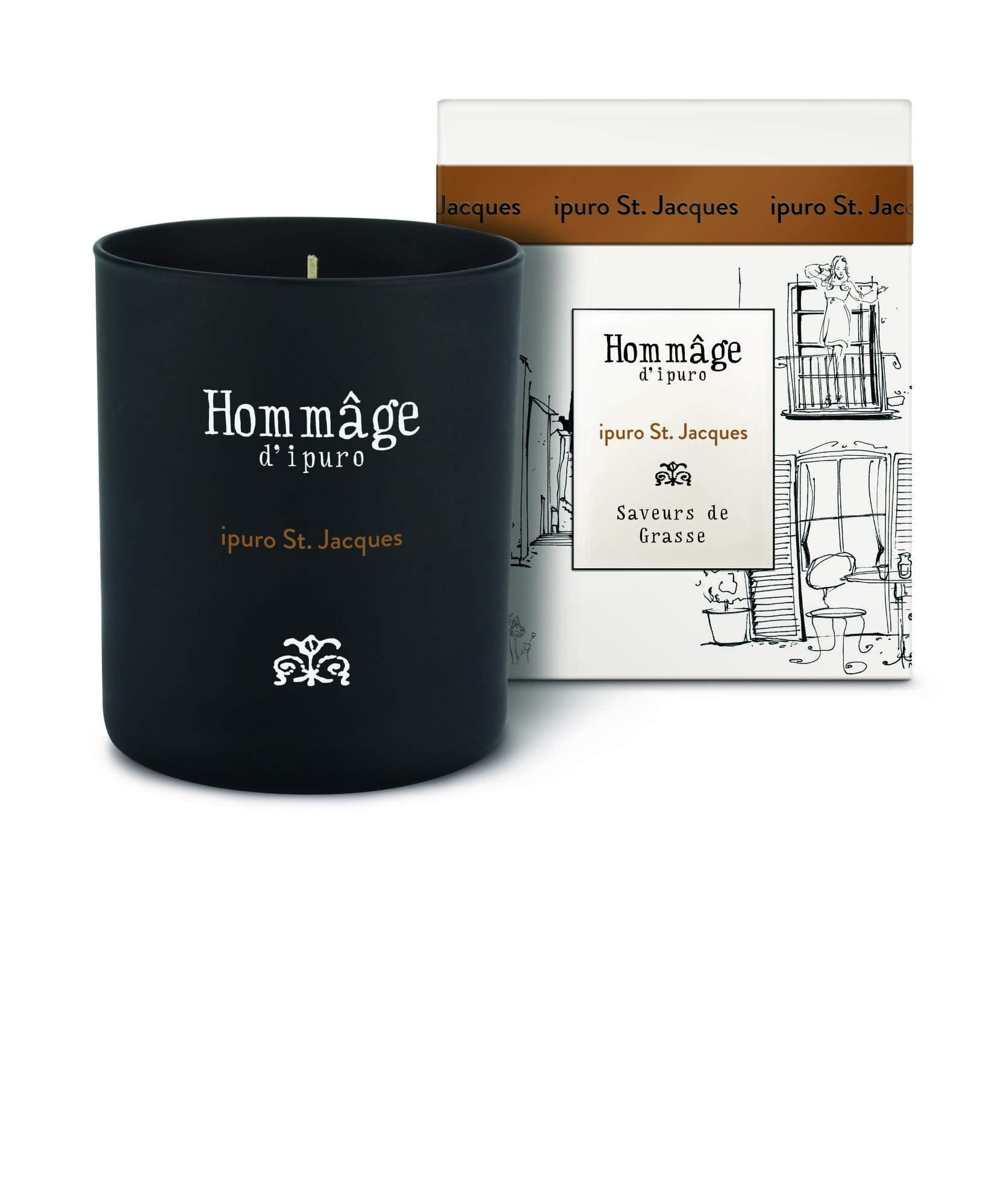IPU0373 Scented Candle, St. Jacques