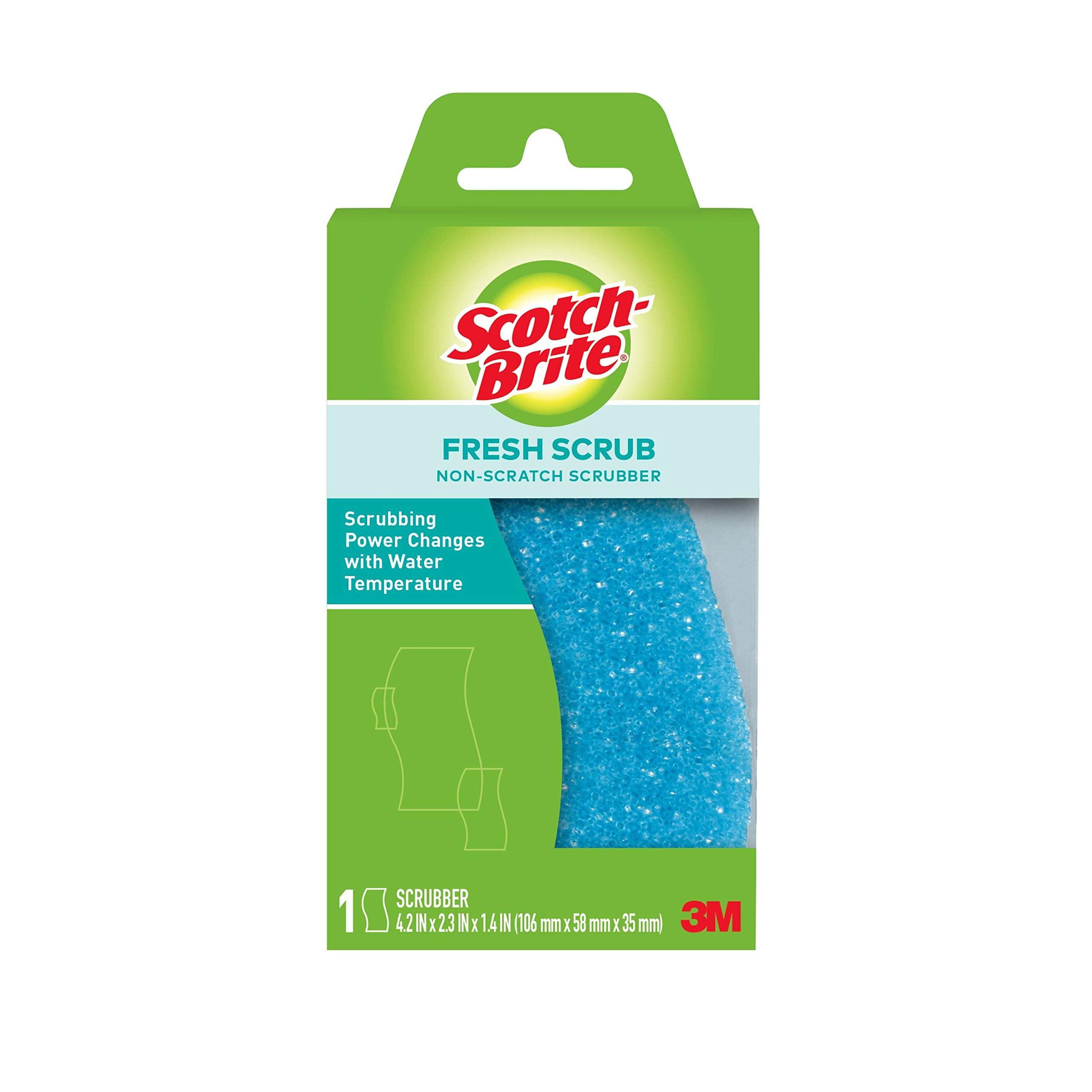 Scotch-BriteNon-Scratch Fresh Scrubber; 6 Scrubbers