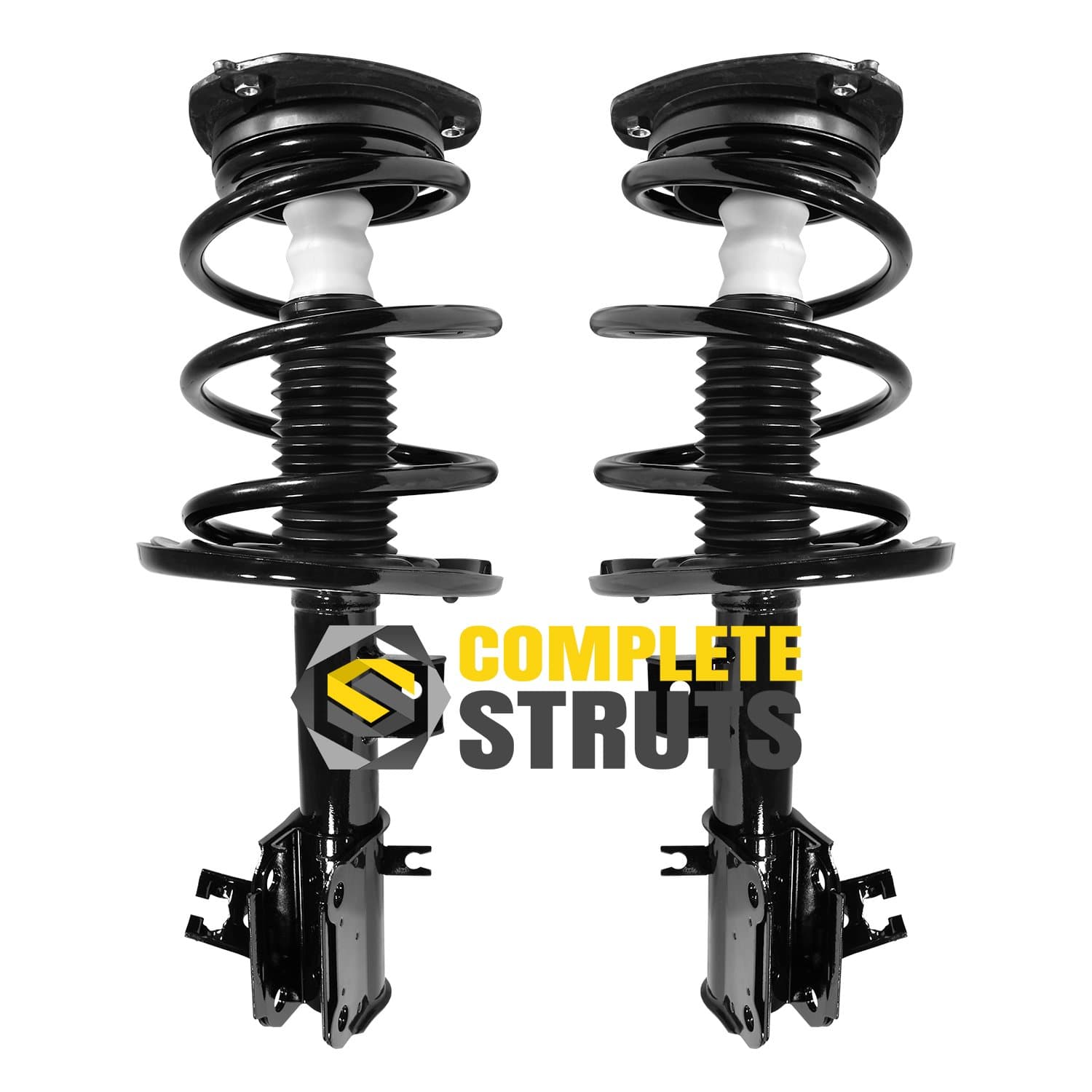 COMPLETESTRUTS - Front Quick Complete Strut Assemblies with Coil Springs Replacement for 2009-2014 Nissan Maxima - Set of 2