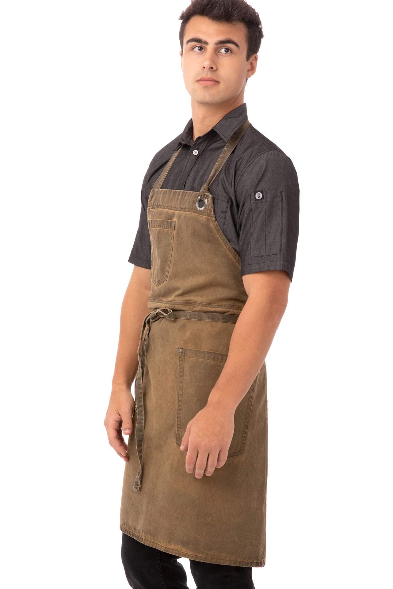 Chef WorksMen's Dorset Bib Apron