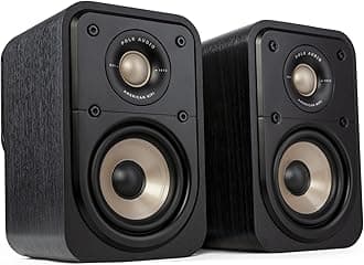 Polk Audio POLK AUDIO SIGNATURE ELITE ES10 Surround Speaker Black ES10BLK (Set of 2)