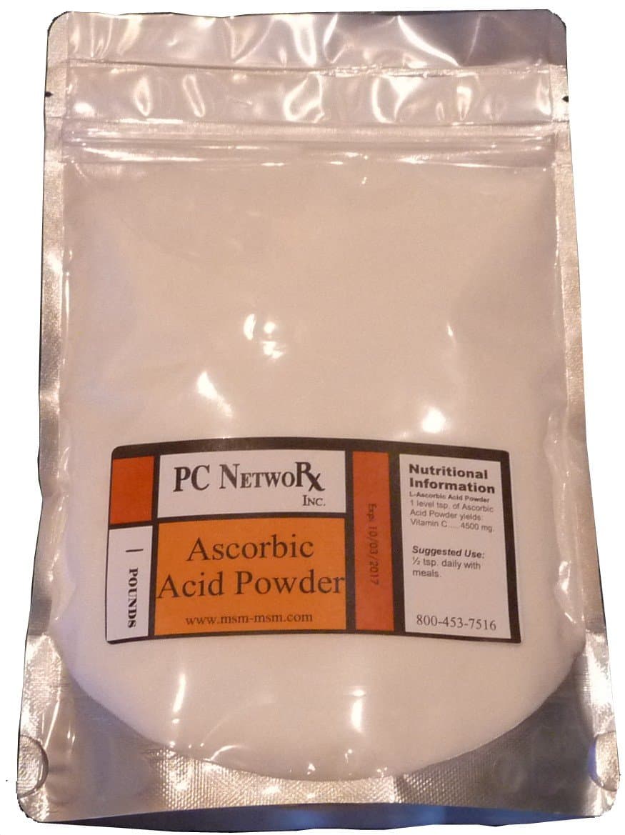 PC NetwoRx Pure Ascorbic Acid (Vitamin C) Powder (1 Pound)