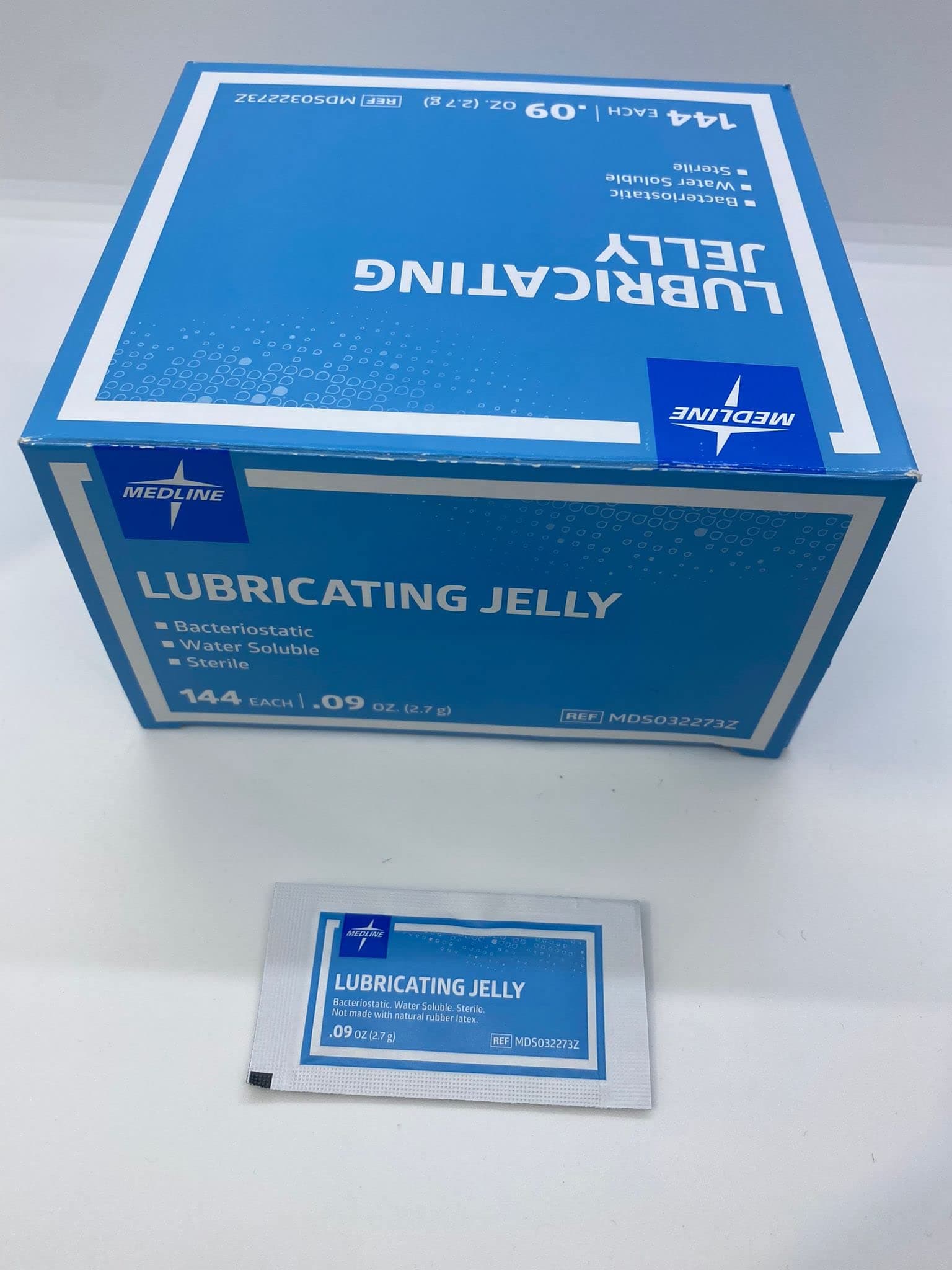 Chester Labs E-Z Lubricating Jelly 3 gram, 144 packets/box by Chester Labs