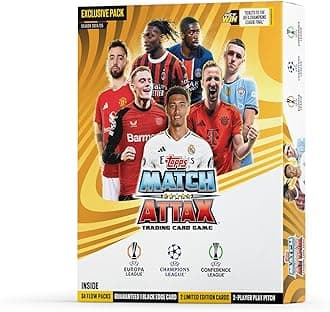 Topps UEFA Champions League Match Attax 24/25 Trading and Collectible Card Game - Limited Edition Pack