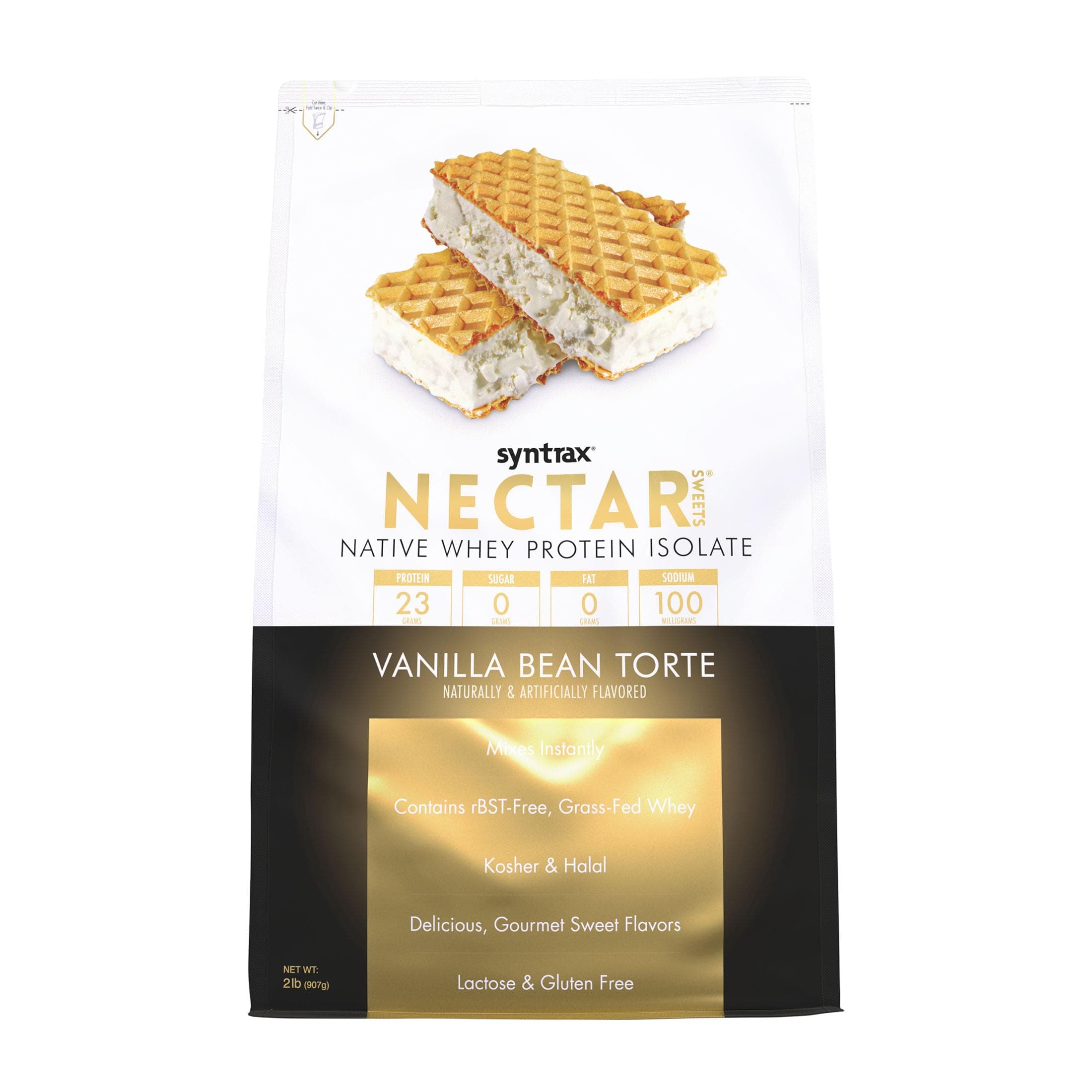 Nectar Whey Isolate (900G) - Vanilla Bean Torte Syntrax