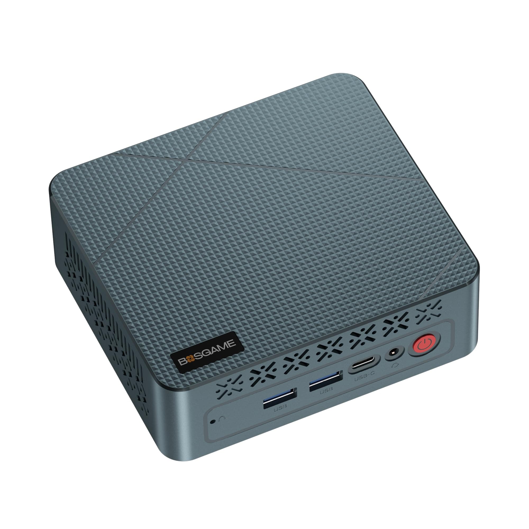 BOSGAME E3 neo Mini PC, Intel Alder lake N95 (up to 3.4GHz) 16GB DDR4 512GB M.2 SSD Small PC, Mini Desktop Computer Support 4K UHD HDMI & Type-C, 2.5G LAN, WiFi 5, BT 5.0