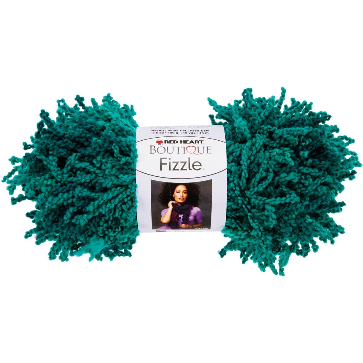 Red Heart Fizzle Yarn, Agave