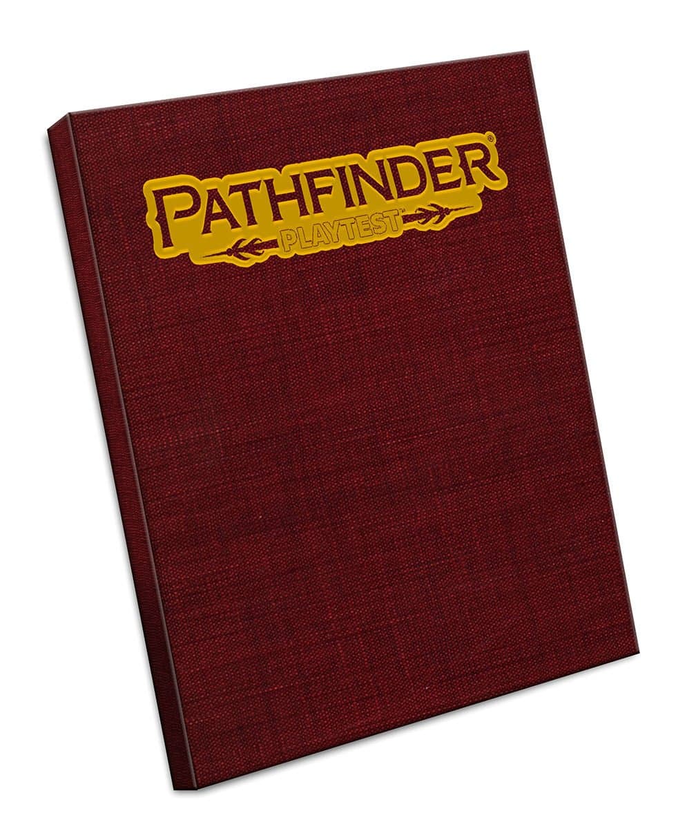 Pathfinder Playtest Rulebook Deluxe Hardcover