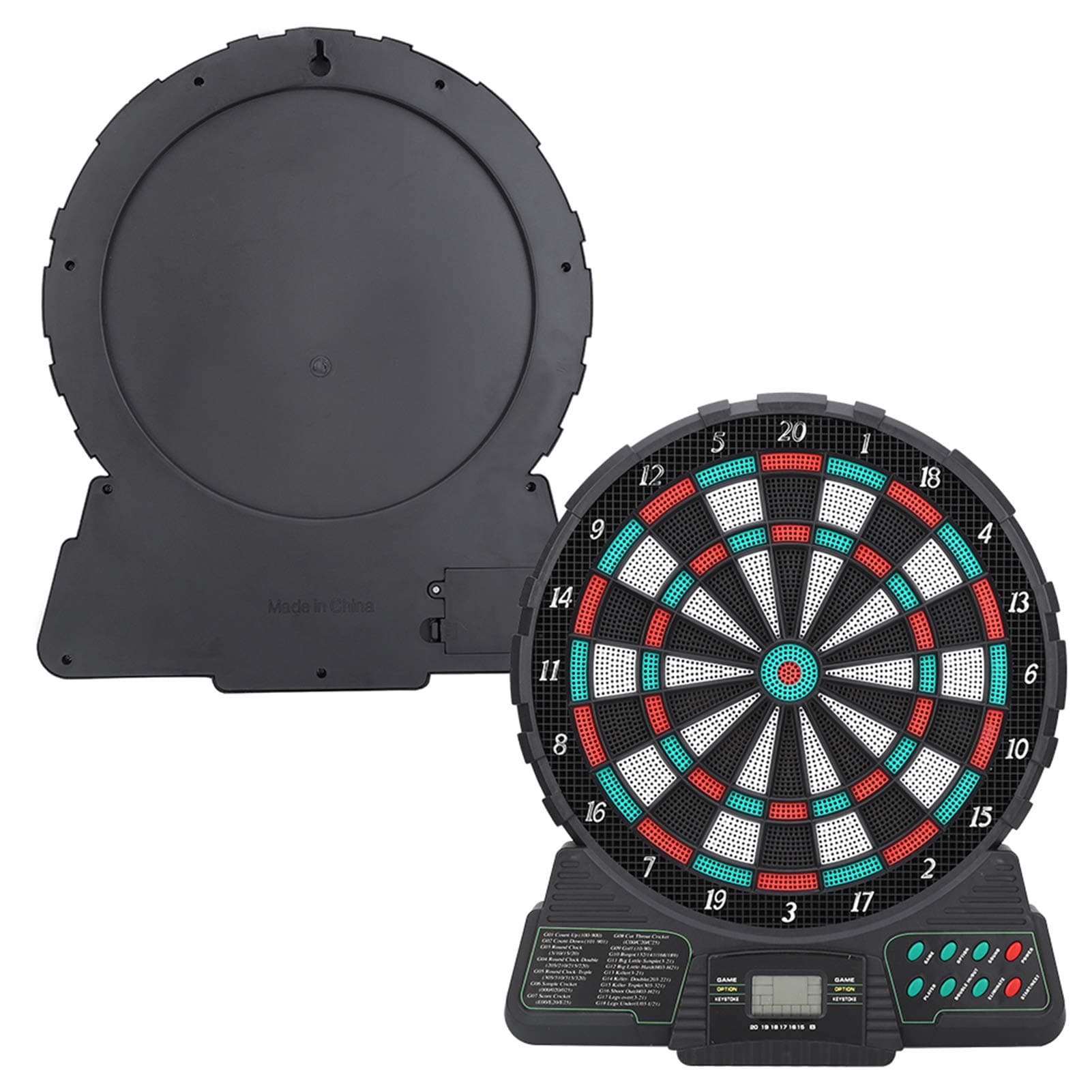 Electronic Dart Board, Automatic Scoring Dart Dartboard Set Electric Dart Board Electronic Dartboard Includes 6 Soft Tip Darts and 18 Replacement Tips for Game Room