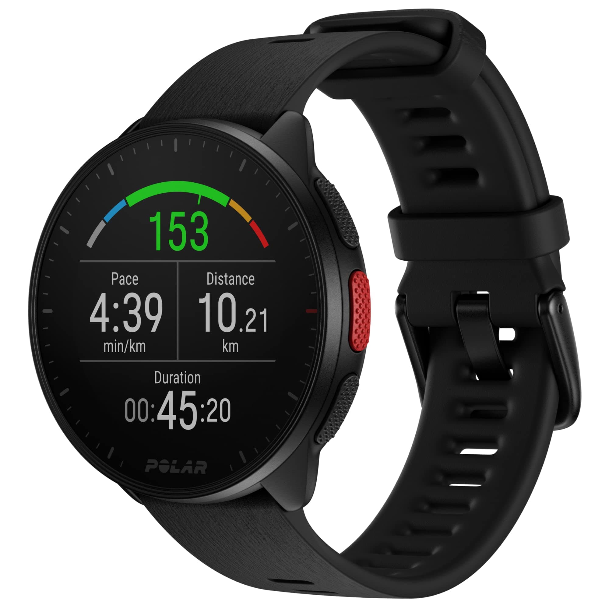 Pacer - GPS Running Watch - High-Speed Processor - Ultra-Light - Bright Display