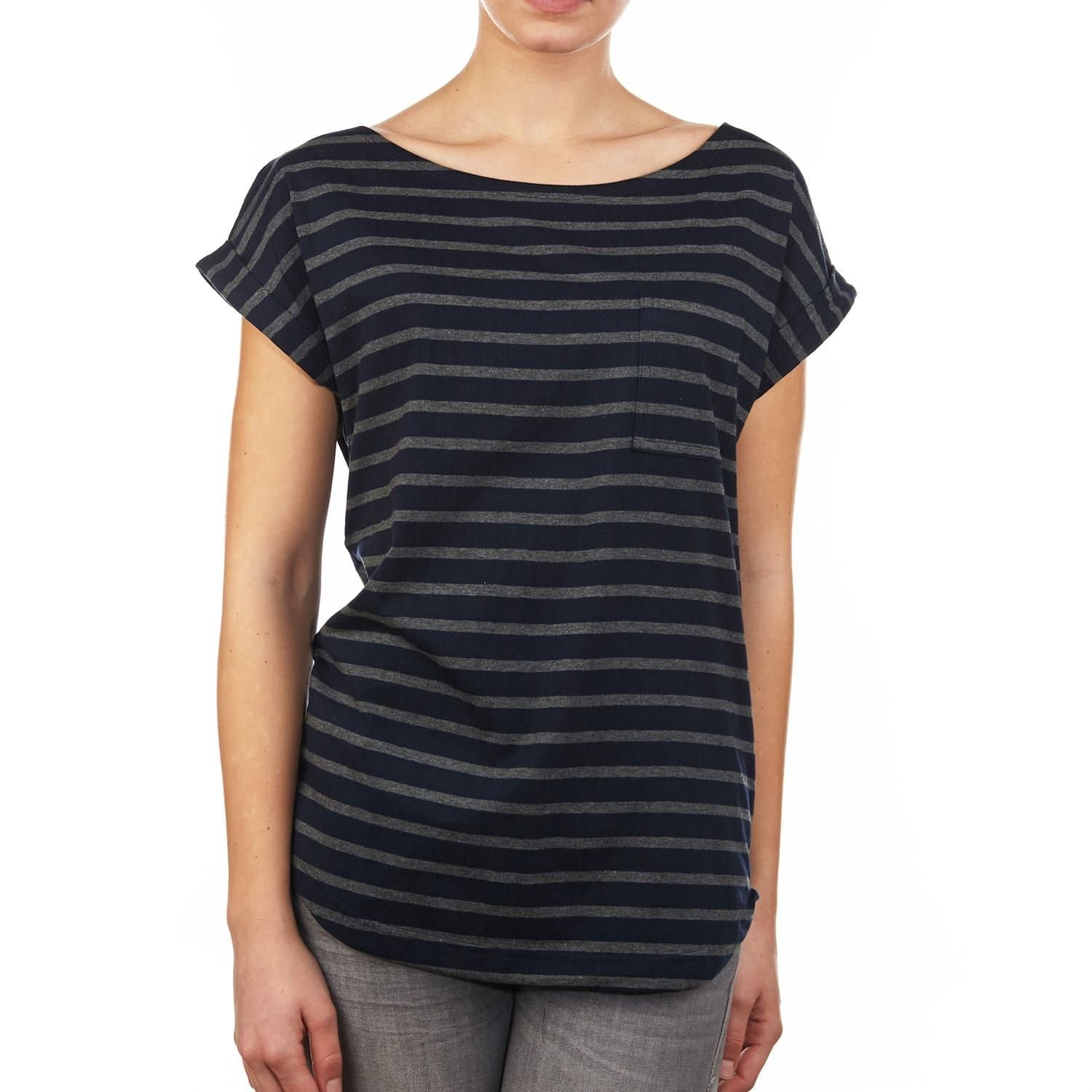 Women's T-Shirt Blue Blue/Grey