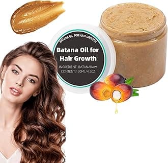 Jinjiar120ML Bata-na Oil,Spoiled Raw Bata-na Oil for Hair Growth,Spoiled Bata-na Oil,Strengthens Hair Thickness,Bata-na Oil Organic Raw,Bata-na Natural Hair Growth Oil,Botanic Bata-na Oil,Organic Bata-na Oil