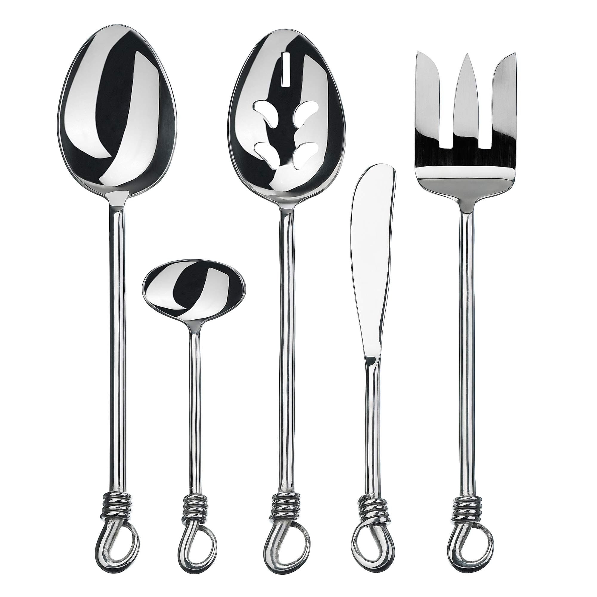 Gourmet Settings Twist 5-Piece Service Set