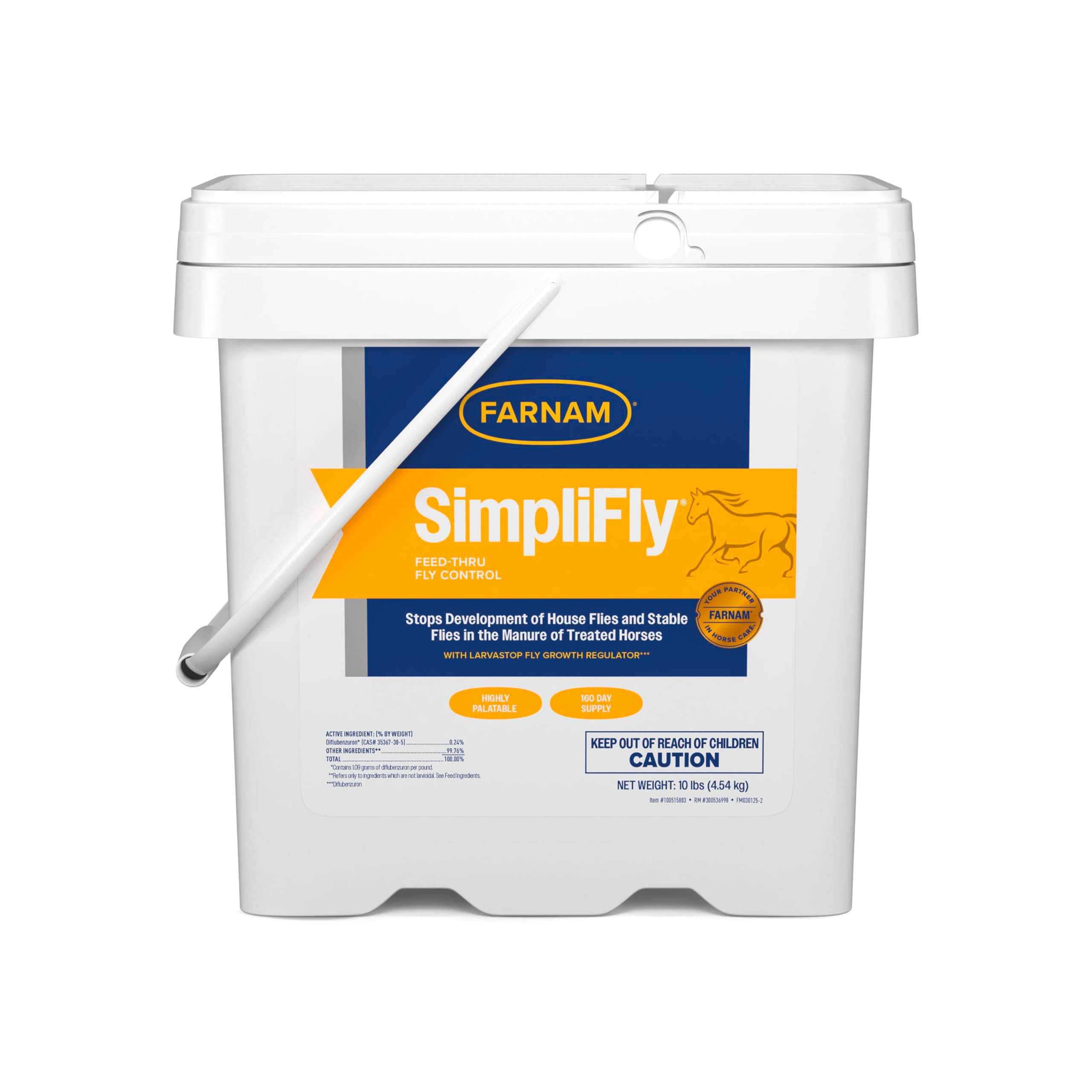 Farnam Simpli-Fly Feed-Thru Flies Control
