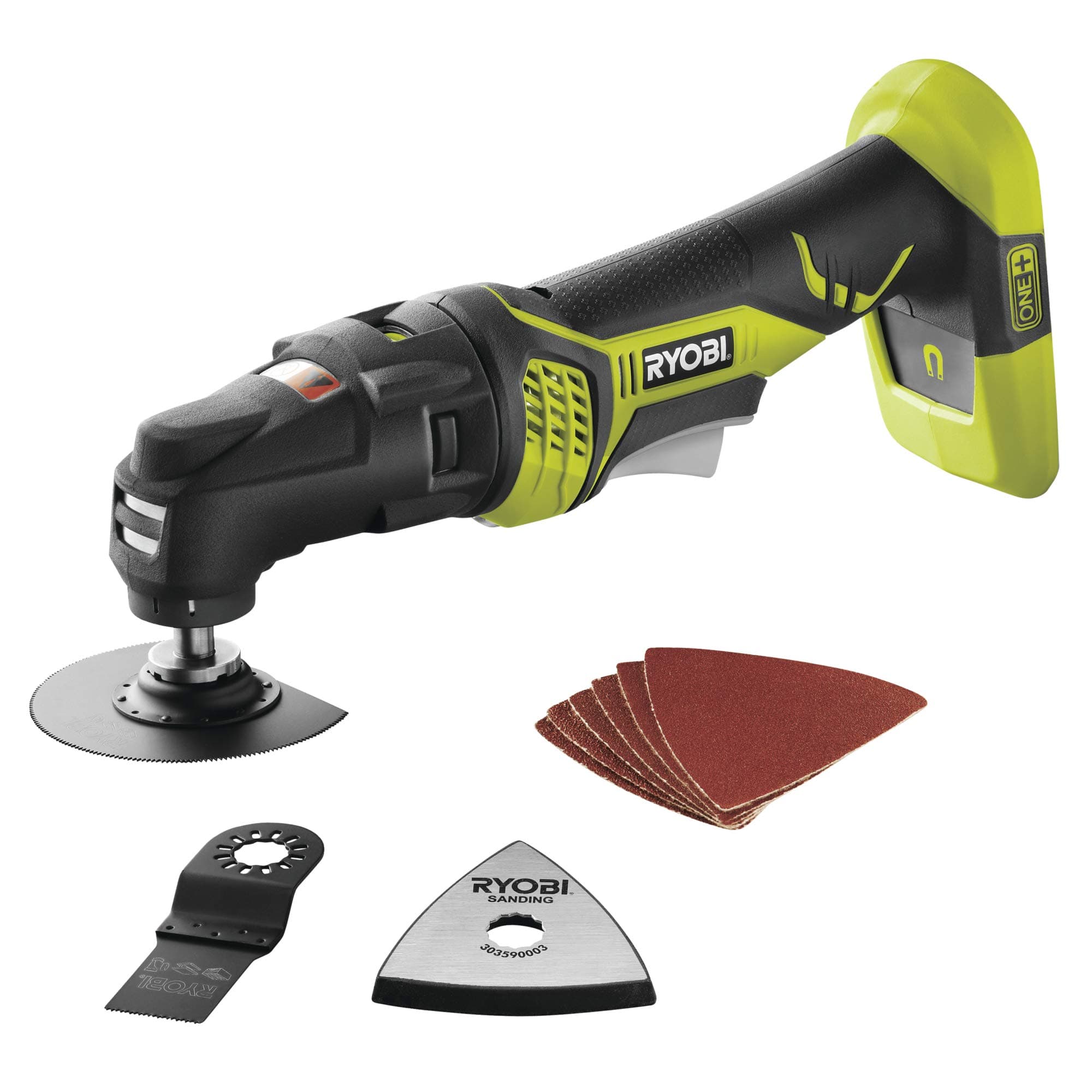 Ryobi P340 ONE Plus 18V JobPlus Bare - Tool with Multi-Tool Attachment Heads
