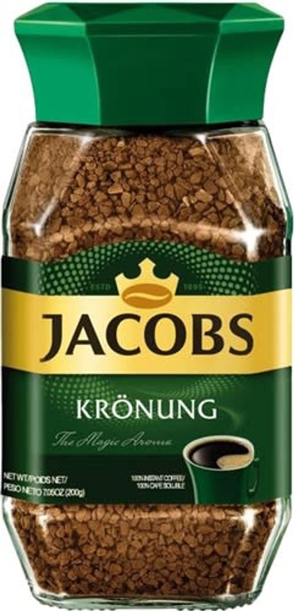 Jacobs Kronung Instant Coffee 7.05oz (200g) Kosher